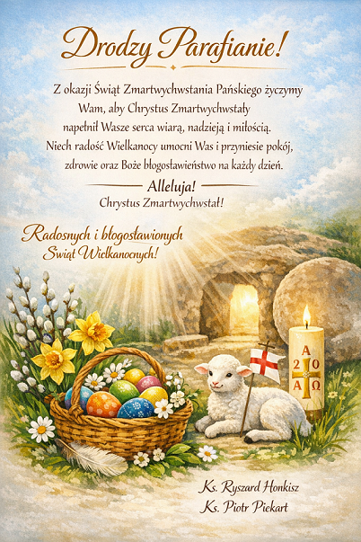 Zyczenia św.dla parafian