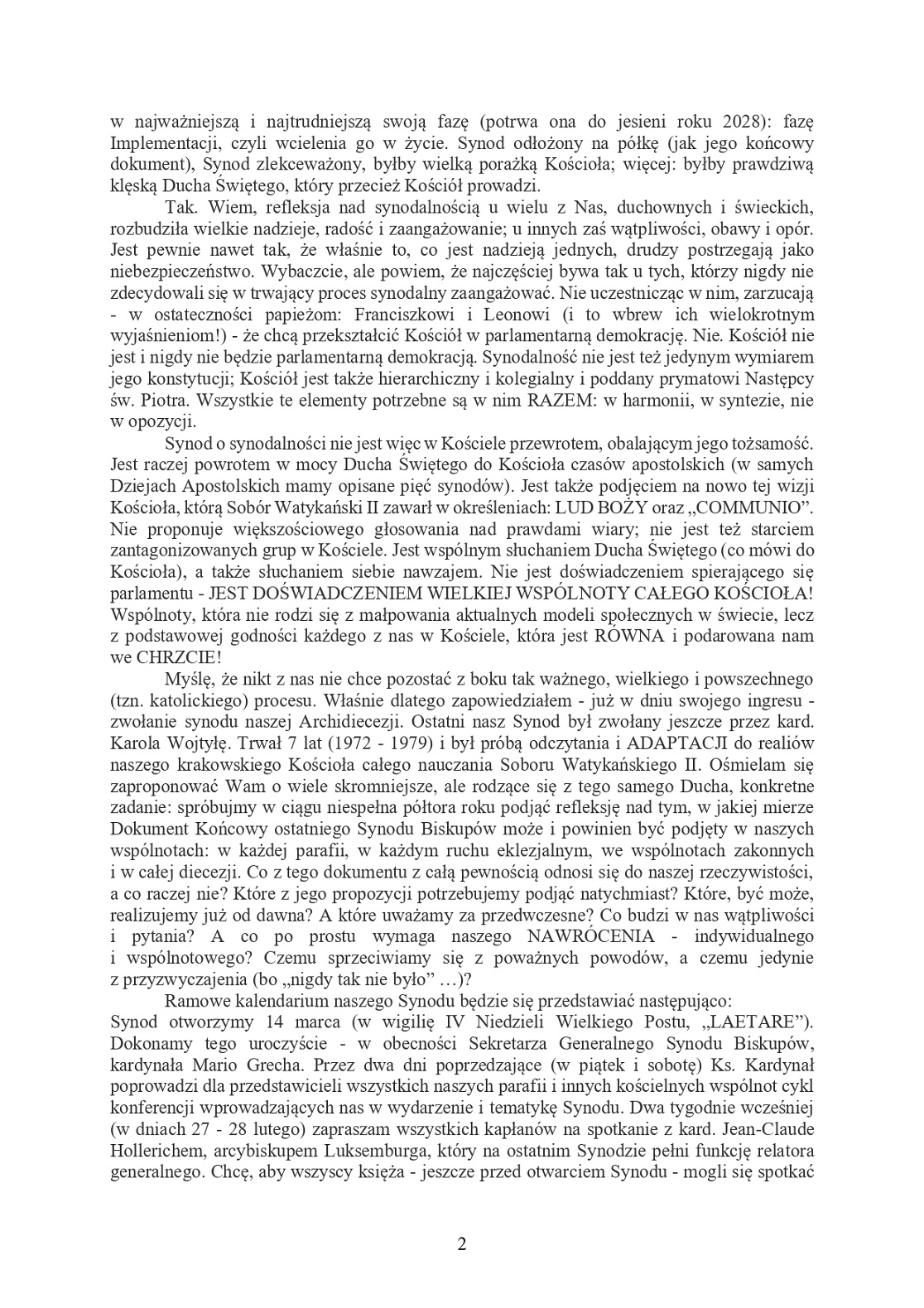 Zal. nr 2 List na I Niedziele Wielkiego Postu 2026 1 page 0002